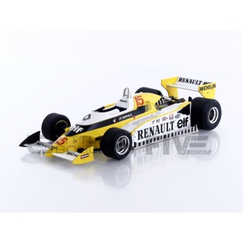 gp replicas 18 renault rs10  winner french gp 1979 racing cars formula 1