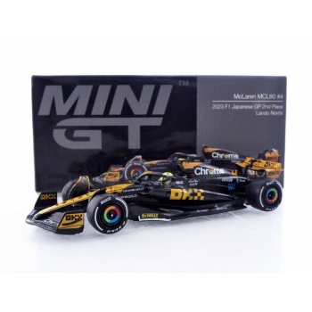mini gt 64 mclaren mcl60 2nd japanese gp 2023 racing cars formula 1
