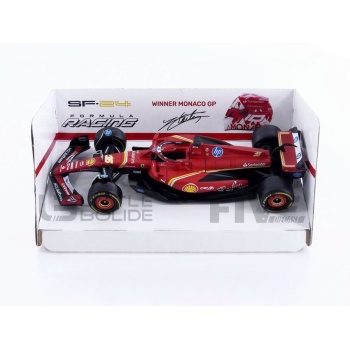 bburago 43 ferrari sf24  winner monaco gp 2024 racing cars formula 1