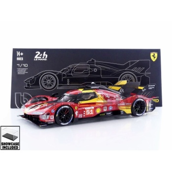 bburago 18 ferrari 499p 3.0l turbo v6 3rd 24h le mans 2024 racing cars le mans