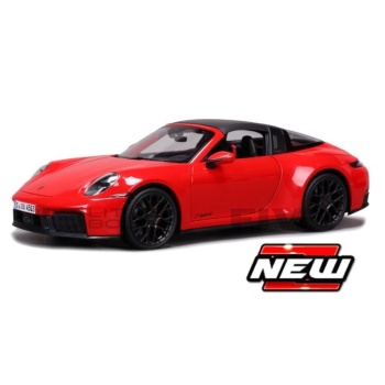 maisto 18 porsche 911 targa 4 gts hybrid 2024 road cars convertible
