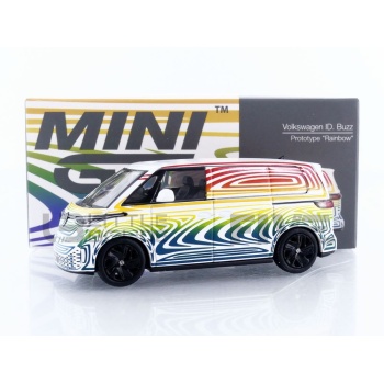 mini gt 64 volkswagen id buzz prototype rainbow 2022 road cars utility