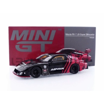 mini gt 64 mazda rx7 lbsuper silhouette advan 2024 racing cars racing gt