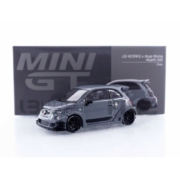 mini gt 64 fiat abarth 595 lbworks x abas works  2024 road cars coupe