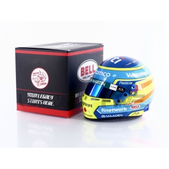 mini helmet 2 casque fernando alonso aston martin 2025 accessories mini helmets