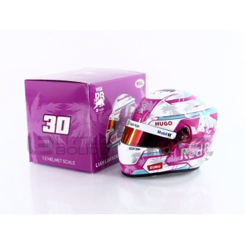 mini helmet 2 casque liam lawson miami gp 2025 accessories mini helmets