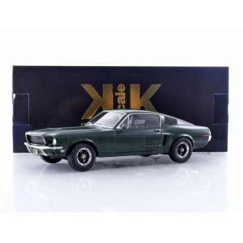 kk scale models 18 ford mustang gt fastback bullitt movie edition 1968 road cars coupe