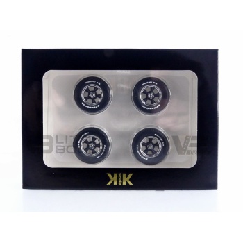 kk scale models 18 wheels tyre / wheel set ford mustang bullitt 1968 accessories wheels