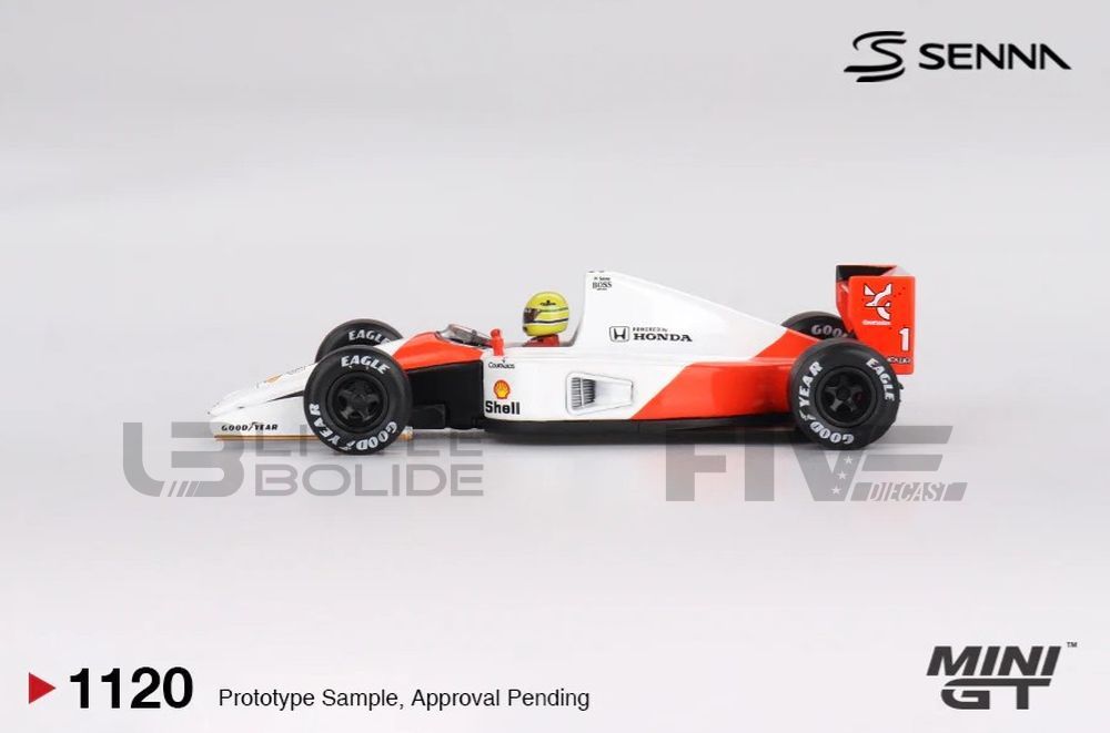 MGT01120-L – MINI GT 1/64 - MCLAREN MP4/6 - 2nd Japanese GP 1991