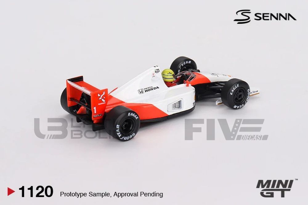 TAMIYA コレクタークラブ　McLaren MP4/6　セナ　1/20 MGT01120-L – MINI GT 1/64 - MCLAREN MP4/6 - 2nd Japanese GP 1991