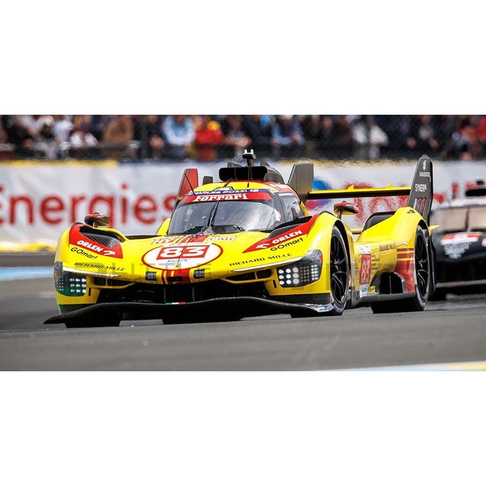 Bburago 1/18 Ferrari 499P - Vainqueur 24h Le Mans 2024 - Modèle Métal - Précommande