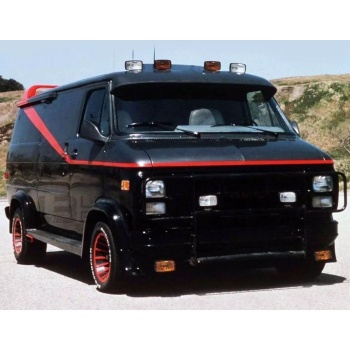 norev jet car 43 gmc vandura ateam 1983 road cars utility