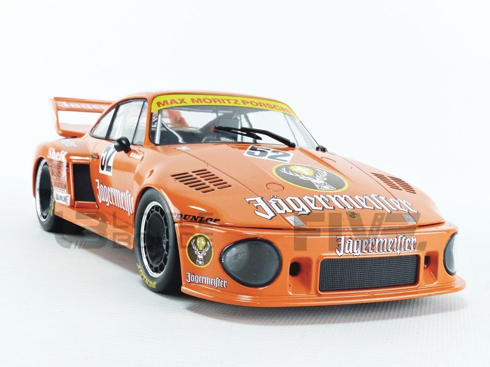 MINICHAMPS PORSCHE 935 JAGERMEISTER NUM 52 DRM 1977 1/43 em