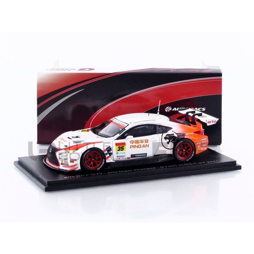 SGT015 – SPARK 1/43 - LEXUS RC F GT3 - Super GT 2021 - Five Diecast