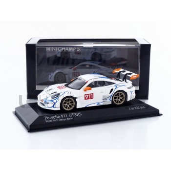 minichamps 43 porsche 911 (992) gt3 rs 2023 road cars coupe
