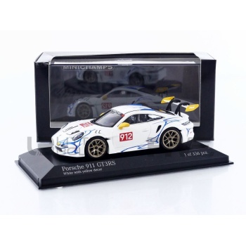 minichamps 43 porsche 911 (992) gt3 rs 2023 road cars coupe