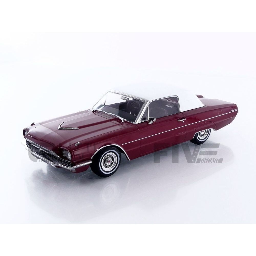 Ford Thunderbird 1955 - Minichamps 1/43 - Rouge - Édition Limitée 1/1632 Exemplaires - Neuf