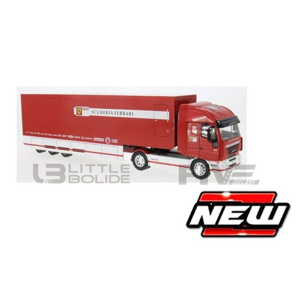 TTR040 – IXO 1/43 - IVECO Stralis Ferrari Transport - 2000 - Five