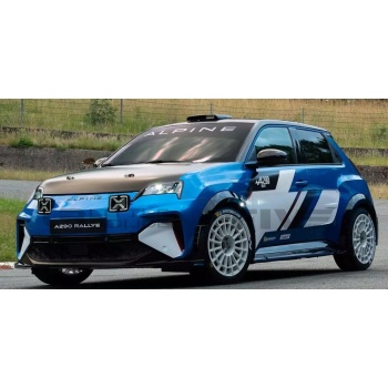 solido 18 alpine a290 rally launch livery 2025 road cars coupe
