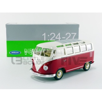 welly 24 volkswagen combi t1 bus samba  1963 road cars rv and van