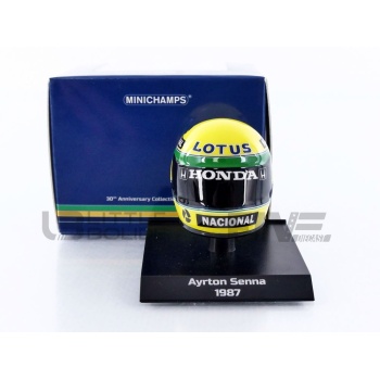 minichamps 10 casque ayrton senna f1 1987 accessories mini helmets