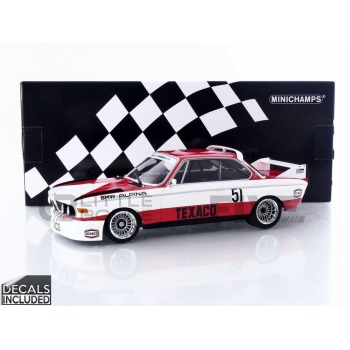 minichamps 18 bmw 3.0 csl winner zandvoort 1974 racing cars racing gt