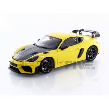 minichamps 18 porsche cayman gt4 rs weissach package  2024 road cars coupe