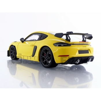 minichamps 18 porsche cayman gt4 rs weissach package  2024 road cars coupe