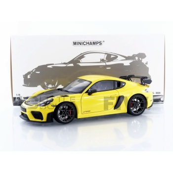 minichamps 18 porsche cayman gt4 rs weissach package 2024 road cars coupe