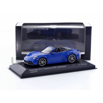 minichamps 43 porsche 911 (992.2) carrera gts cabriolet 2024 road cars convertible