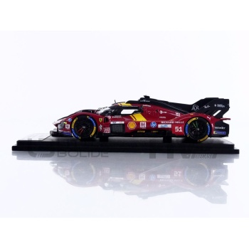 looksmart 43 ferrari 499p hypercar  3rd le mans 2025 racing cars le mans