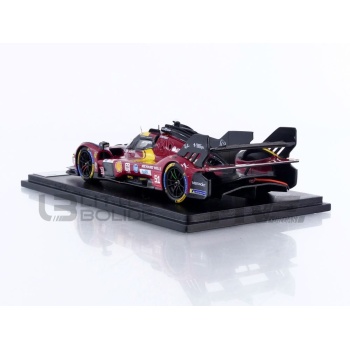 looksmart 43 ferrari 499p hypercar  3rd le mans 2025 racing cars le mans