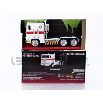 jada toys 32 peterbilt optimus prime ghostbusters x transformers movie and music