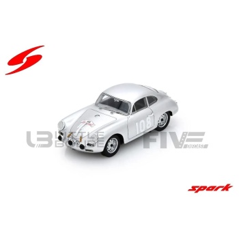 spark 43 porsche 356 bt5 1600gs winner tour de corse 1960 racing cars rallye