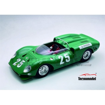 tecnomodel mythos 18 ferrari 365 p2 spyder guards trophy brands hatch 1965 racing cars prototypes
