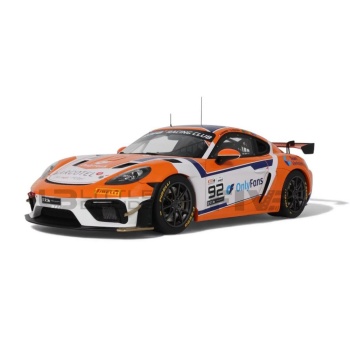 otto mobile 18 porsche 718 cayman gt4 rs clubsport european series 2024 racing cars racing gt