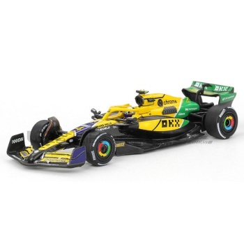 mini gt 64 mclaren mcl38 monaco gp 2024 racing cars formula 1