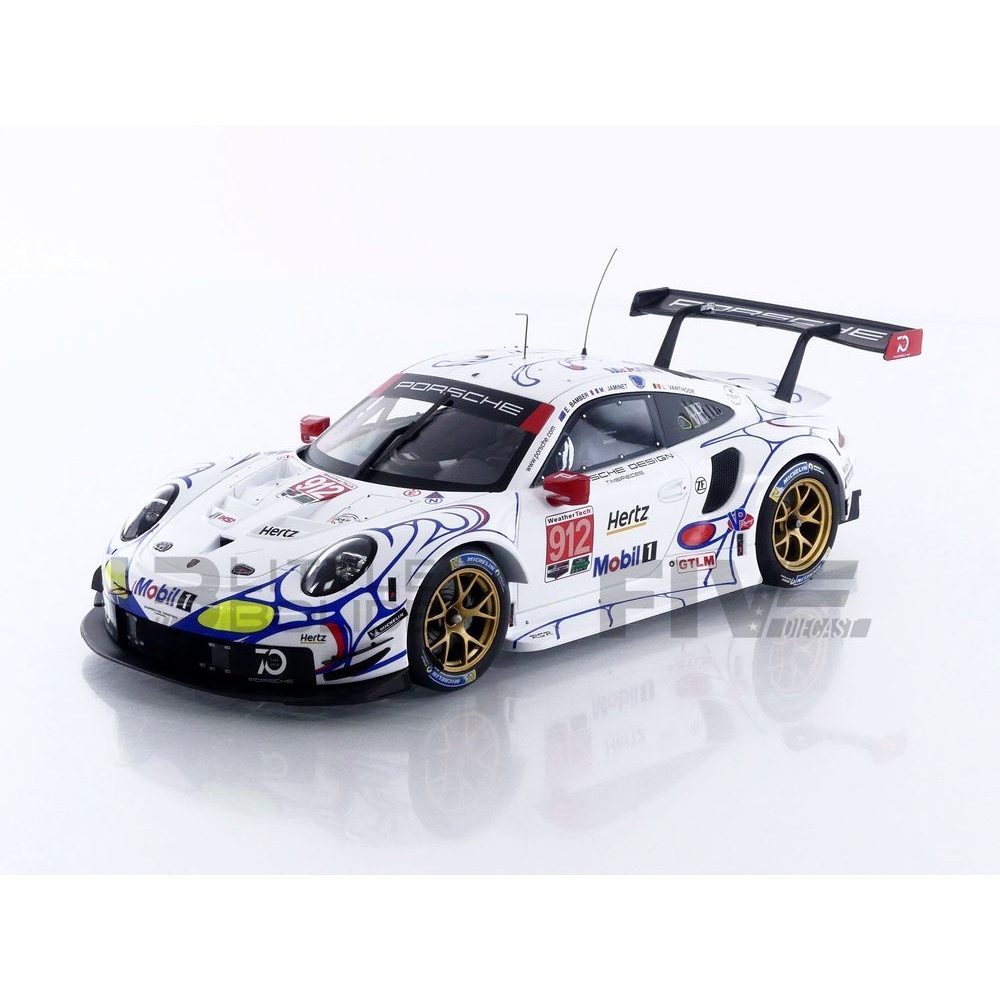 LEGT18011 – IXO 1/18 - PORSCHE 911 (991) RSR - Petit Le Mans 2018