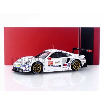 ixo 18 porsche 911 (991) rsr petit le mans 2018 racing cars le mans