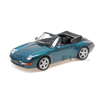 minichamps 18 porsche 911 (993) cabriolet 1994 road cars convertible
