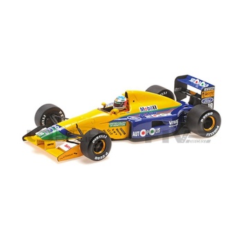 minichamps 18 benetton ford b191b italian gp 1991 racing cars formula 1