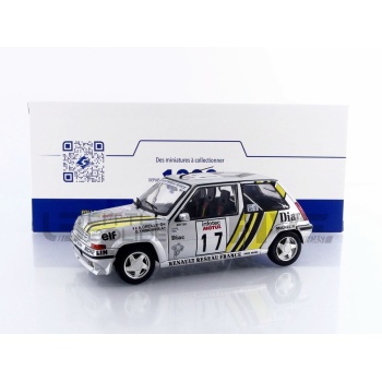 solido 18 renault 5 gt turbo mk2 tour de corse 1989 racing cars rallye