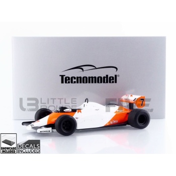 tecnomodel mythos 18 mclaren mp4/1c winner usa gp 1983 racing cars formula 1
