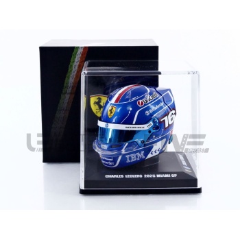 looksmart 5 casque charles leclerc miami gp 2025 accessories mini helmets
