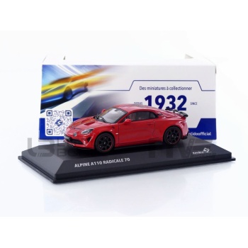solido 43 alpine a110 radicale 70 2024 road cars coupe