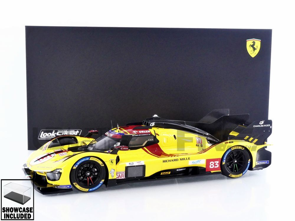 LOOKSMART 1/18 - FERRARI 499P HYPERCAR - WINNER 24H LE MANS 2025