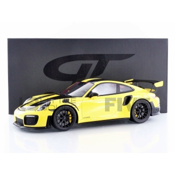 gt spirit 12 porsche 911 (991.2) gt2 rs weissach pack 2018 road cars coupe