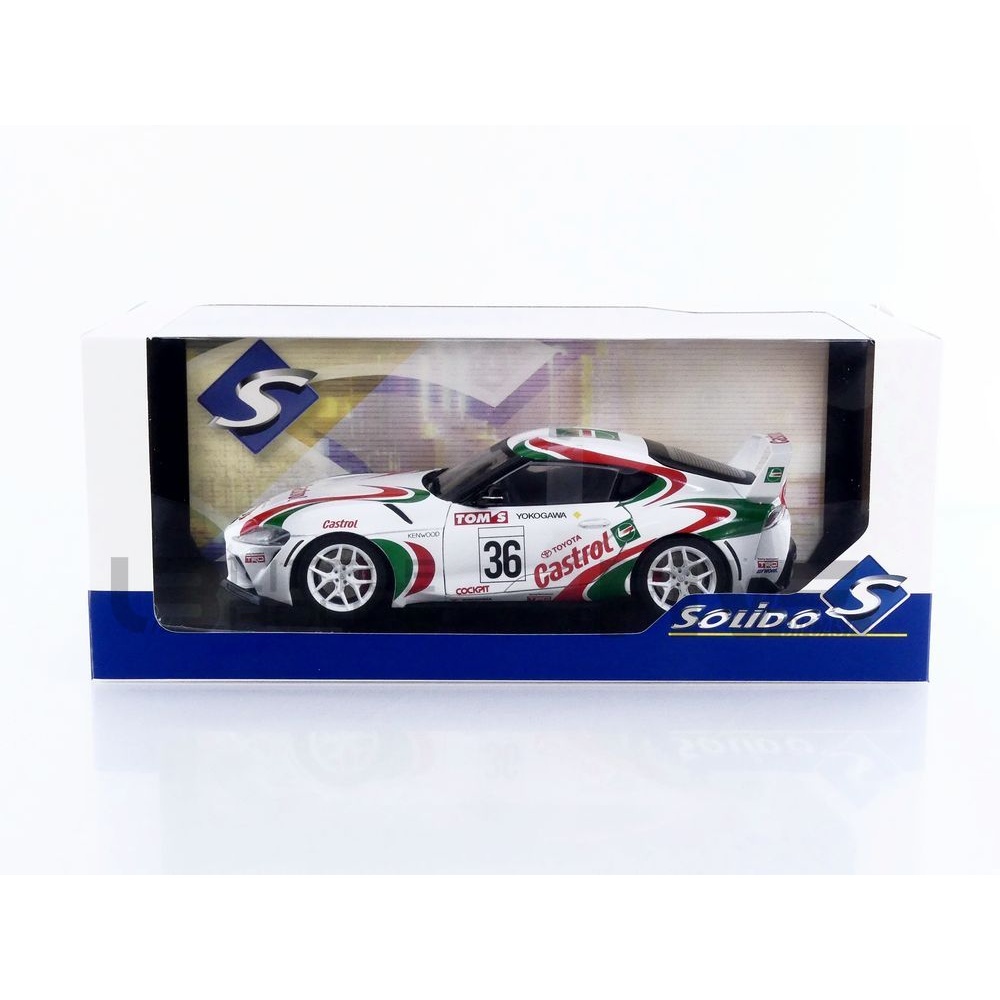 【新品未使用未開封】白箱付 クラッシュジョーカー 主オリカラ S1809007 – SOLIDO 1/18 - TOYOTA GR Supra Racing Tribute - 2024