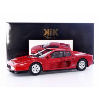 kk scale models 12 ferrari testarossa 1986 road cars coupe