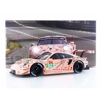 ixo 12 porsche 911 (991) rsr  winner lmgte pro le mans 2018 racing cars le mans